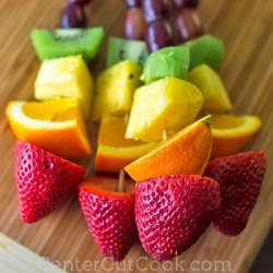 Rainbow Fruit Kabobs