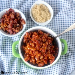 Sweet and Smokey Baked Beans
