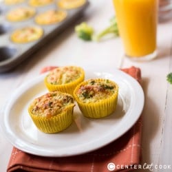 Broccoli and Quinoa Egg Muffins