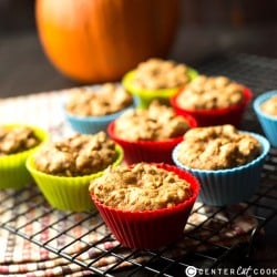 Pumpkin Oatmeal Muffins