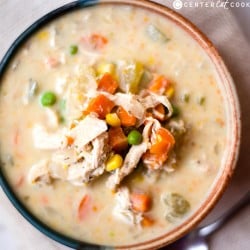 Slow Cooker Healthy Chicken Pot Pie Stew