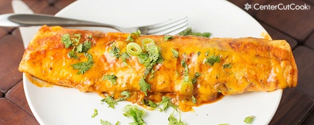 cheese and beef enchiladas