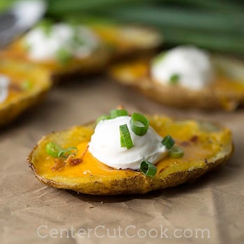 Loaded potato skins