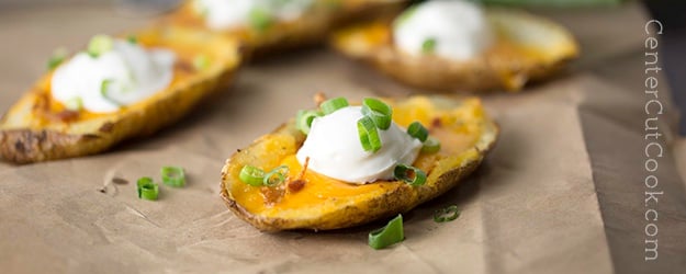 loaded potato skins