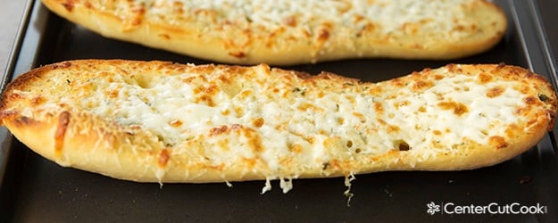 Cheesy garlic bread