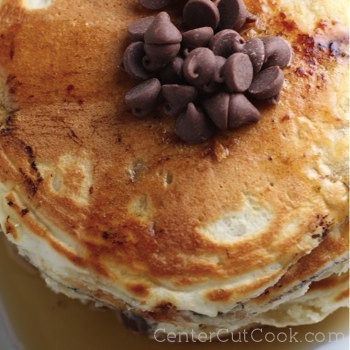 Chocolate chip pancakes