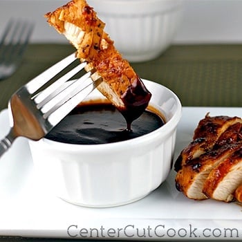 Balsamic bbq glazed chicken 2