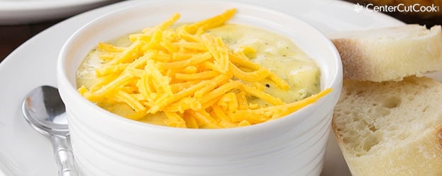 Broccoli cheese soup