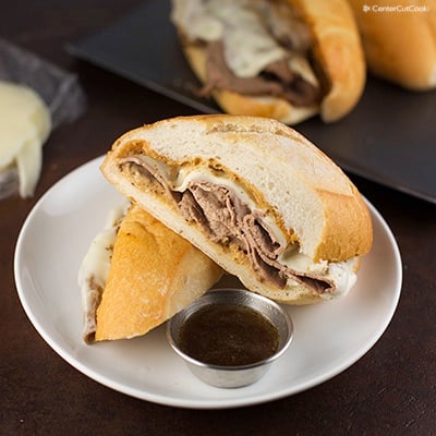 French dip sandwiches