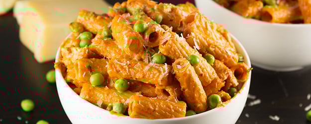 Spicy chicken rigatoni