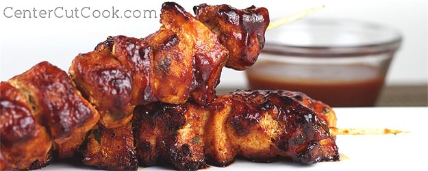 Bbq chicken kabobs