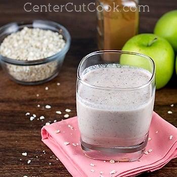 Cran apple oatmeal smoothie 2