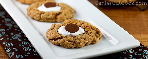 S'more Cookies with Peanut Butter