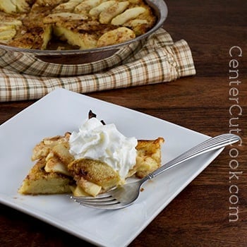 German apple pancake 2