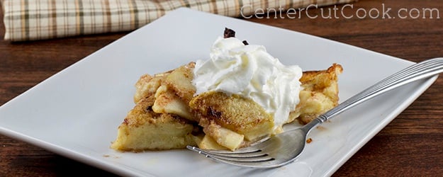 German apple pancake