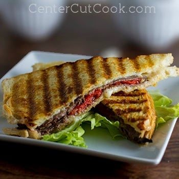 Havarti and roast beef panini 2