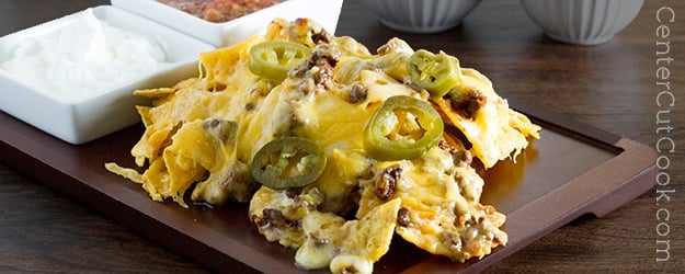 Cheesy nachos