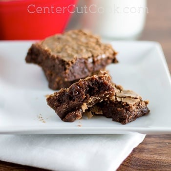 Triple chocolate fudge brownies 2