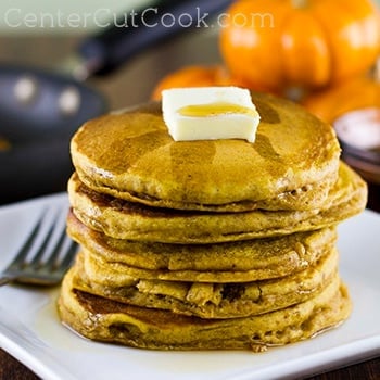 Pumpkin pancakes 2