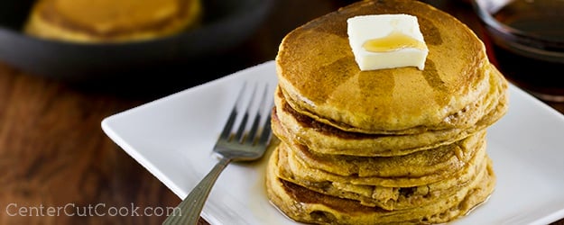 Pumpkin pancakes