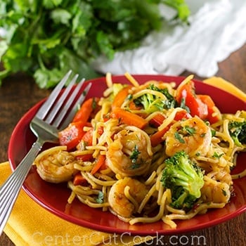 Spicy shrimp stir fry 2