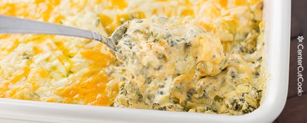 Artichoke spinach dip