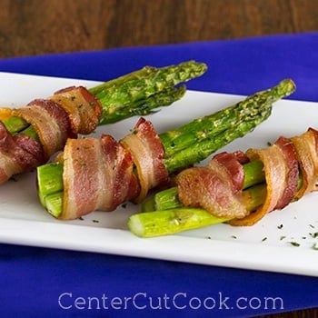 Bacon wrapped asparagus 2
