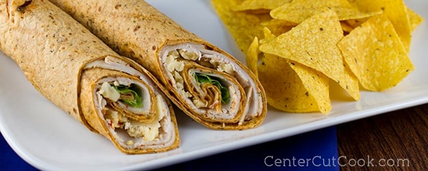 Southwestern Turkey Wraps