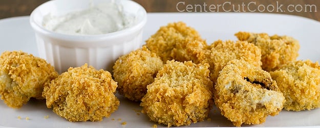 Breaded mushrooms