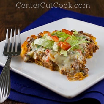 Taco Pie with Queso Blanco