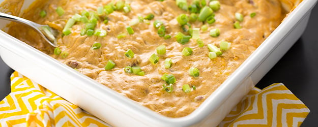 Cheesy bean dip