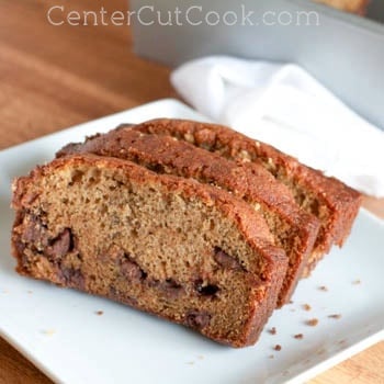 Chocolate chip banana bread 2