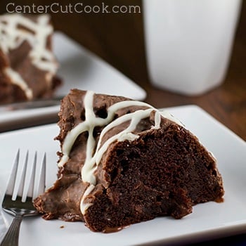 Double chocolate brownie cake 2