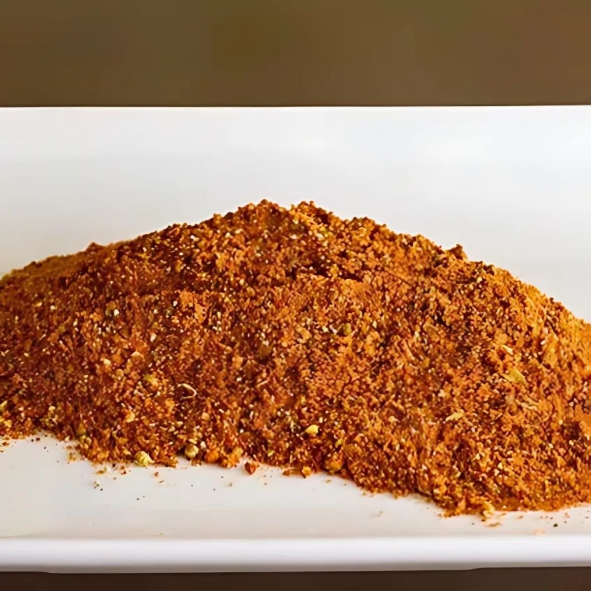 all of the seasonings for homemade taco seasoning mixed together