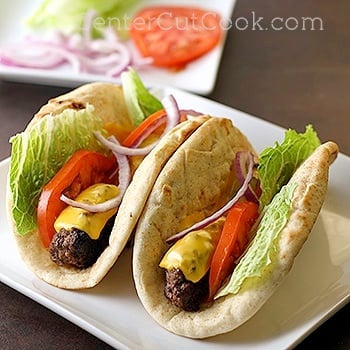 Cheeseburger flatbreads 2