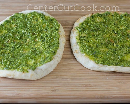 Chicken  Pesto Flatbreads 3