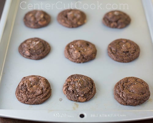 Double Chocolate Chip Heath Bar Cookies 5