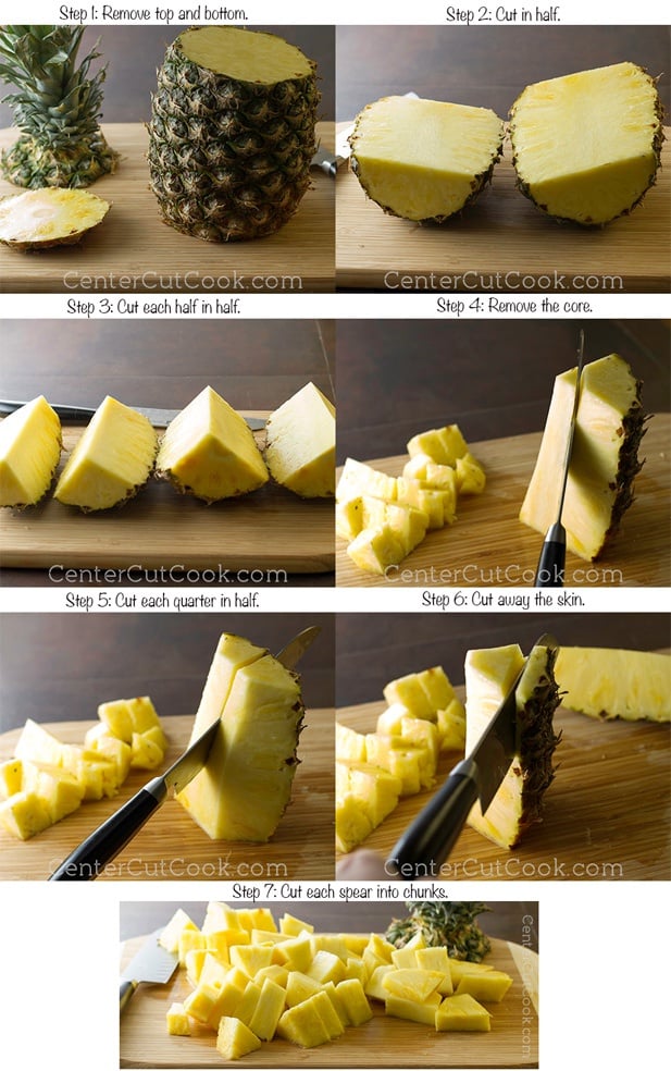 How to cut a pineapple 12