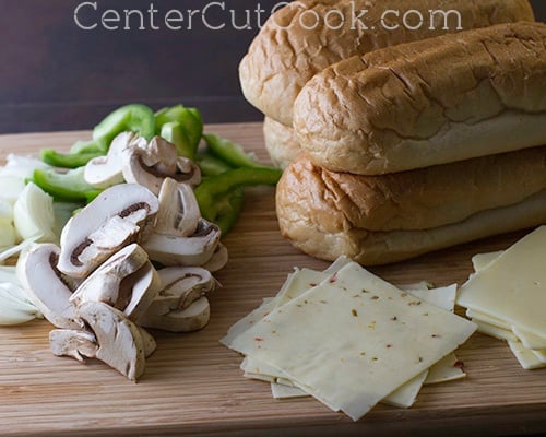 Philly cheesesteak sandwiches 4