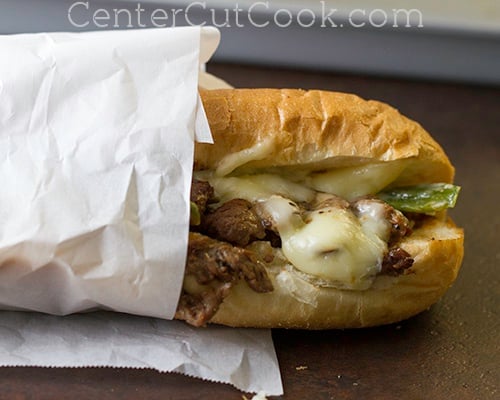 Philly cheesesteak sandwiches 7