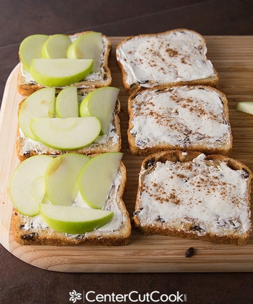 Apple Raisin Bread Sandwich 4