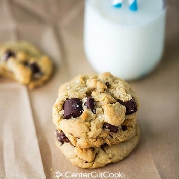 Salted brown butter chocolate chunk cookies 2