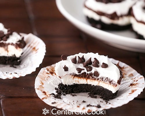 Chocolate lasagna cupcake 6