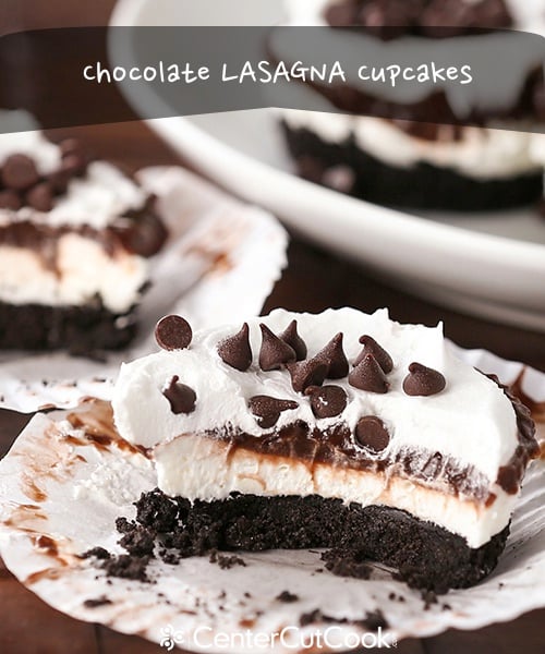 Chocolate lasagna cupcake 7 1