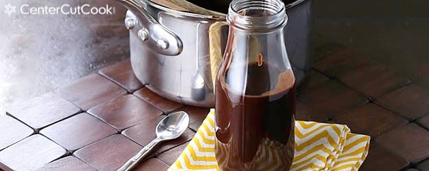 Homemade hot fudge