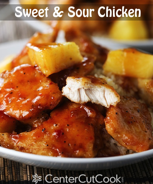 Sweet and sour chicken 4