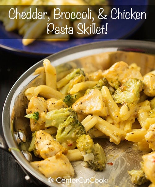 Cheddar Broccoli and Chicken Skillet 4