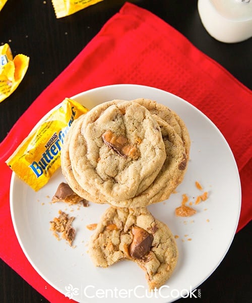 Butterfinger cookies 3