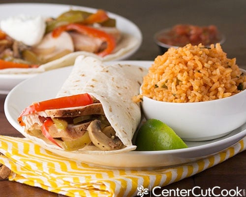 Chicken fajitas 4