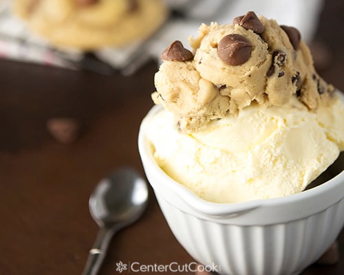 Edible chocolate chip cookie dough 4